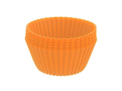 Forma na pečenie muffinov ORION 2,5x5,5cm Orange