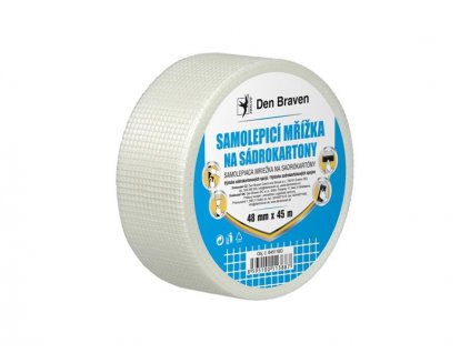 Samolepiace mriežka na sadrokartóny DEN BRAVEN 48mm x 20m