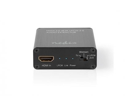 Prevodník HDMI/Jack 3,5mm+Toslink NEDIS VEXT3470AT