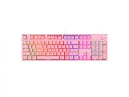 Klávesnica HAVIT KB871L RGB herná