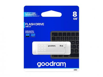 Flash disk GOODRAM USB 2.0 8GB biely