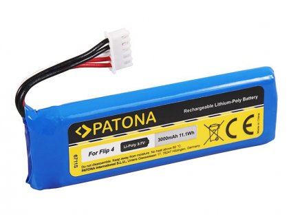 Batéria pre reproduktory JBL Flip 4 3000mAh Li-Pol 3,7V PATONA PT6711