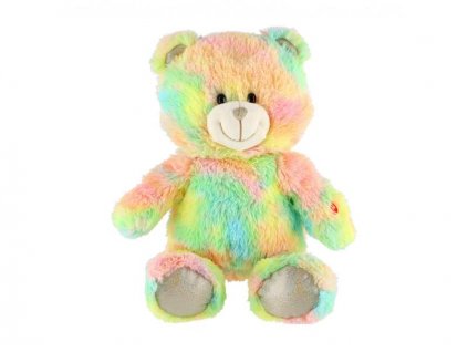 Detský plyšový medvedík TEDDIES dúhový 40cm