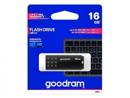 Flash disk GOODRAM USB 3.0 16GB bielo-čierny