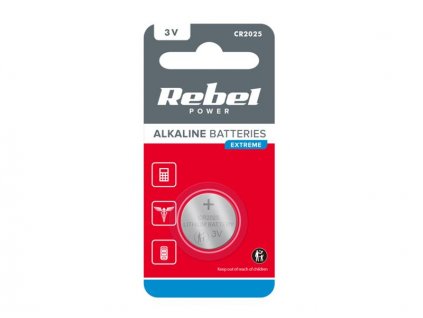 Batéria CR2025 REBEL EXTREME 1ks / blister