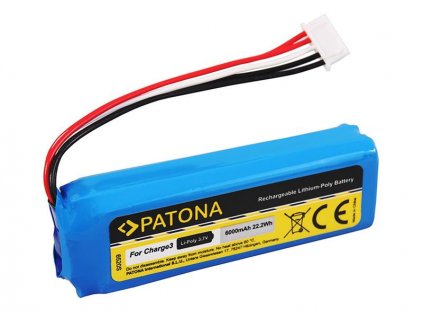Batéria pre reproduktory JBL Charge 3/2016+ 6000mAh Li-Pol 3,7V PATONA PT6520