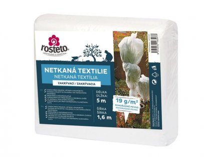 Netkaná textília zakrývacia Neotex ROSTETO 19g 1,6x5m biela