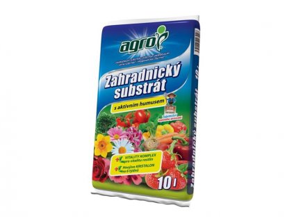 Záhradnícky substrát AGRO 10l