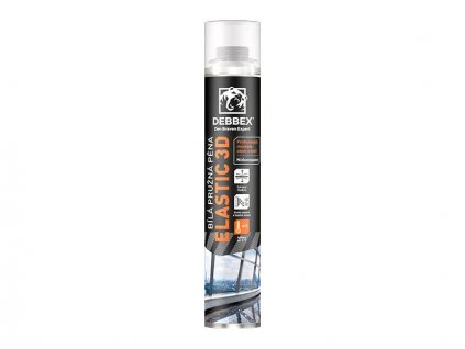 Pružná pena DEBBEX ELASTIC 3D pištoľová 750ml