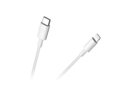 Kábel REBEL RB-6009-100-W USB-C/Lightning 1m White