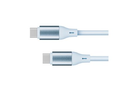 Kábel KRUGER & MATZ KM1269-1BL Basic USB-C/USB-C 1m Blue