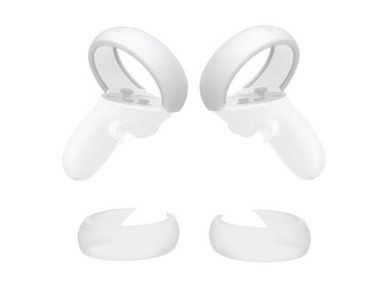 Ochranný kryt ovládača KIWI DESIGN Q26-2.1 pre Meta Quest 2 White