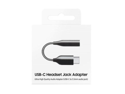 Adaptér SAMSUNG EE-UC10 USB-C/JACK 3,5mm (pre počúvanie hudby) Black