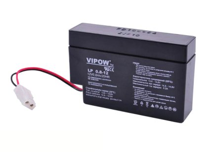 Batéria olovená 12V 0.8Ah VIPOW BAT0221