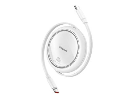 Kábel BASEUS Free2Draw USB-C/USB-C 1m White 100W