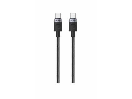 Kábel iPEAX 90010101 USB-C/USB-C 1m Black