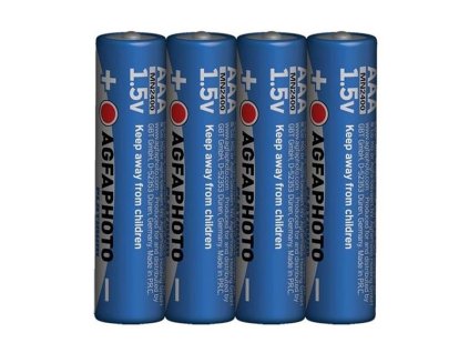 Batéria AAA (LR03) alkalická AGFAPHOTO Power 4ks / shrink