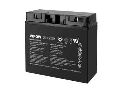 Batéria motocyklová 12V 25Ah VIPOW