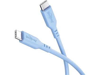 Kábel GOOBAY 77741 USB-C/USB-C 1,5m Blue