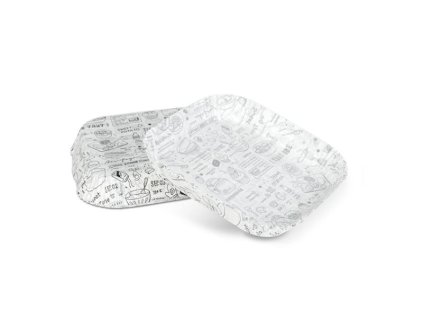 Papier na pečenie BEWELLO BW1031B do fritézy 23x23cm 50ks