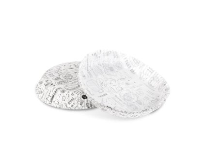 Papier na pečenie BEWELLO BW1033B do fritézy 23cm 50ks