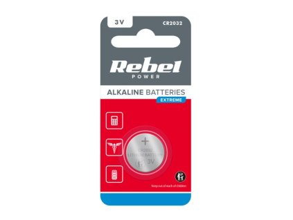 Batéria CR2032 REBEL EXTREME 1ks / blister
