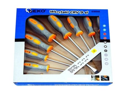 Súprava skrutkovačov GEKO G30545 9ks