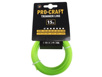 Struna PROCRAFT ZL 1,6mm 15m hviezdicová