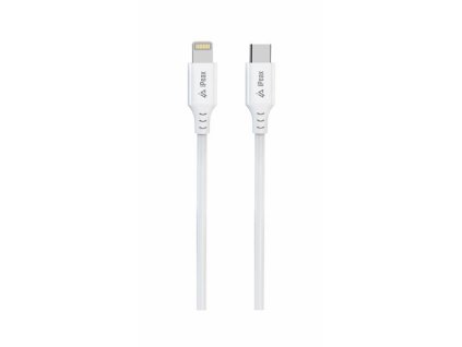 Kábel iPEAX 90010115 USB-C/Lightning 1,5 m biely