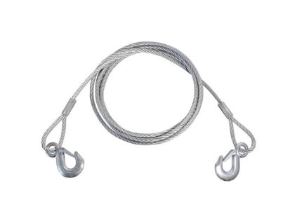 Lano vyslobodzovacie 5000kg s karabínami COMPASS 01240