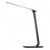 Solight LED stolná lampička stmievaťelná, 12W, voľba teploty svetla, USB, čierny lesk