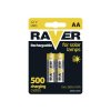 Batéria AA (R6) nabíjacia 1,2V/600mAh RAVER solar  2ks