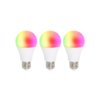 Smart LED žiarovka E27 10W RGB CCT WOOX R9074/3pack WiFi Tuya sada 3ks