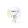 Smart LED žiarovka GU10 5W biela NEDIS WIFILW10CRGU10 WiFi Tuya
