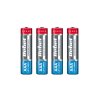 Batéria AAA (R03) alkalická REBEL Alkaline 4ks / shrink BAT0060