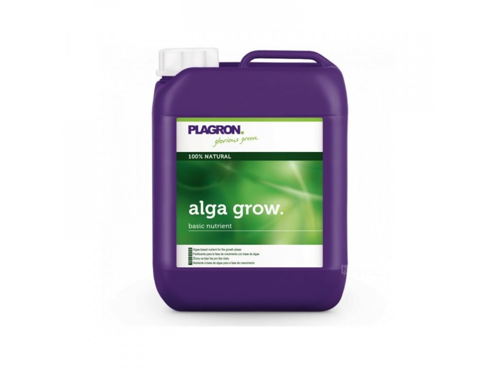Organické růstové hnojivo Alga Grow od Plagron, 5l.