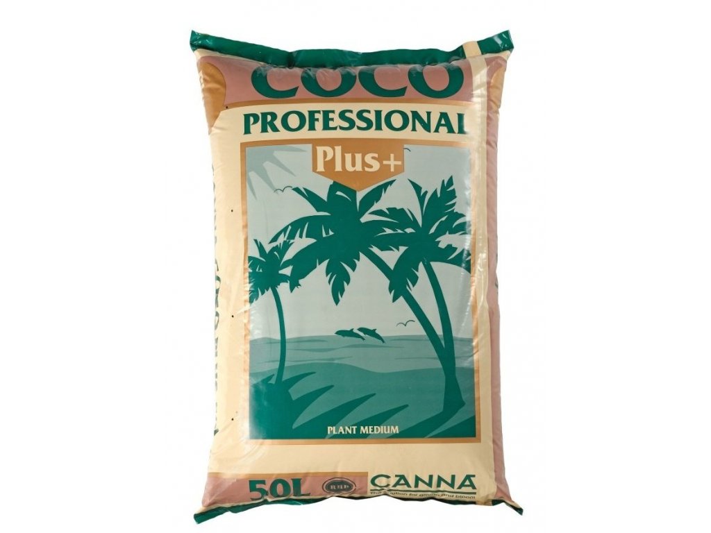 Substrát z kokosových vláken, 50l, Cco Profesional Plus od Canna.