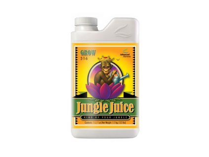 Základní růstové hnojivo Jungle Juice Grow od Advanced Nutrients, 1l.
