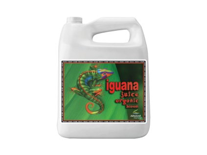 Základní květové organické hnojivo Iguana Juice Organic Bloom od Advanced Nutrients, 4l.