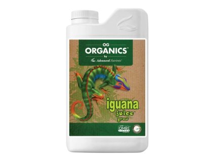 Základní růstové organické hnojivo Iguana Juice Organic Grow od Advanced Nutrients, 1l.