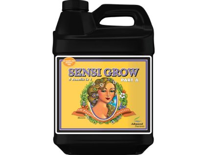 Základní dvousložkové růstové hnojivo Sensi Grow part A od Advanced Nutrients, 500ml.