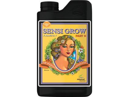 Základní dvousložkové růstové hnojivo Sensi Grow part B od Advanced Nutrients, 1l.