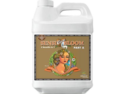 Základní květové hnojivo pro kokosové substráty Sensi Bloom Coco part A od Advanced Nutrients, 500ml.