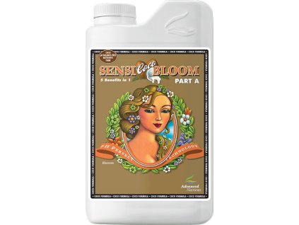 Základní květové hnojivo pro kokosové substráty Sensi Bloom Coco part A od Advanced Nutrients, 1l.