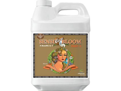 Základní květové hnojivo pro kokosové substráty Sensi Bloom Coco part B od Advanced Nutrients, 500ml.
