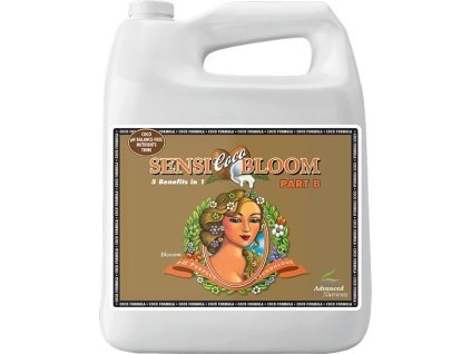 Základní květové hnojivo pro kokosové substráty Sensi Bloom Coco part B od Advanced Nutrients, 4l.