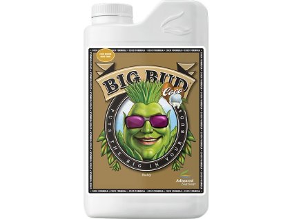 Květový stimulátor pro kokosové substráty Big Bud Coco Liquid od Advanced Nutrients, 1l