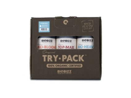 sada organických hnojiv pro hydroponii, trypack hydro od biobizz