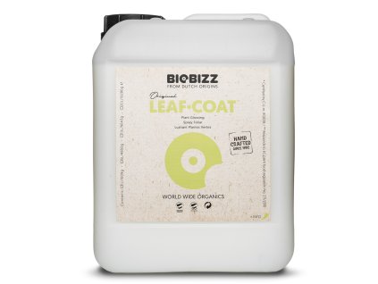 organický posilovač rostlin pro omezení odpařování, leaf coat od biobizz 5l