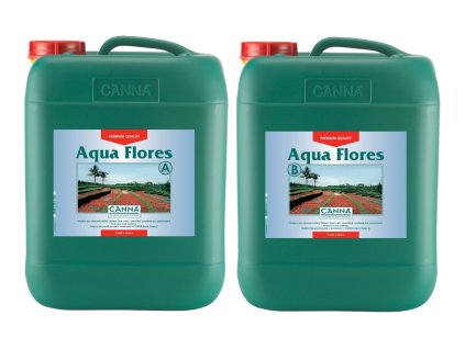 Základní květové hnojivo pro závlahové systémy Canna Aqua Flores A+B od Canna, 10l.